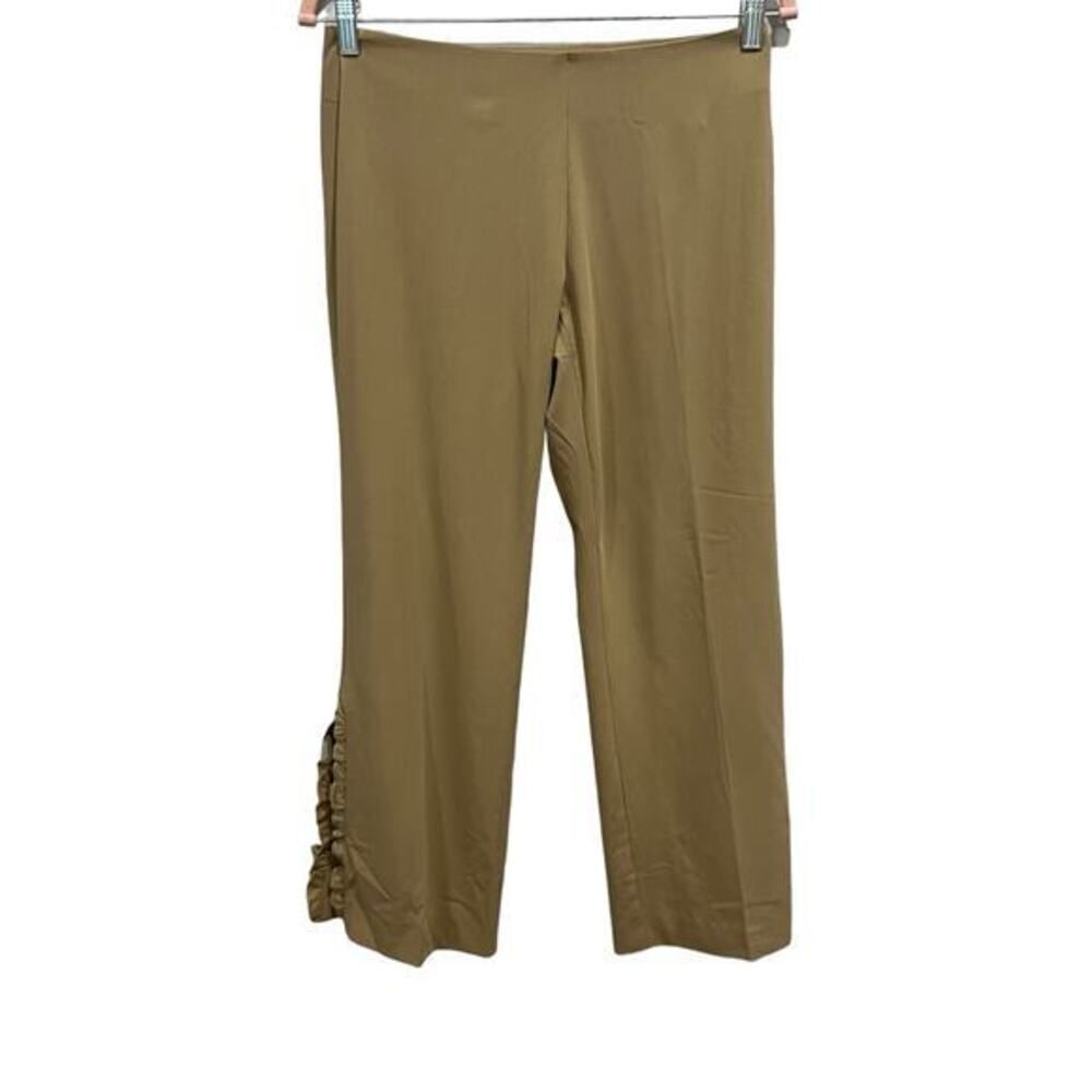 Trina Turk khaki tan Trouser Dress Pants size 2